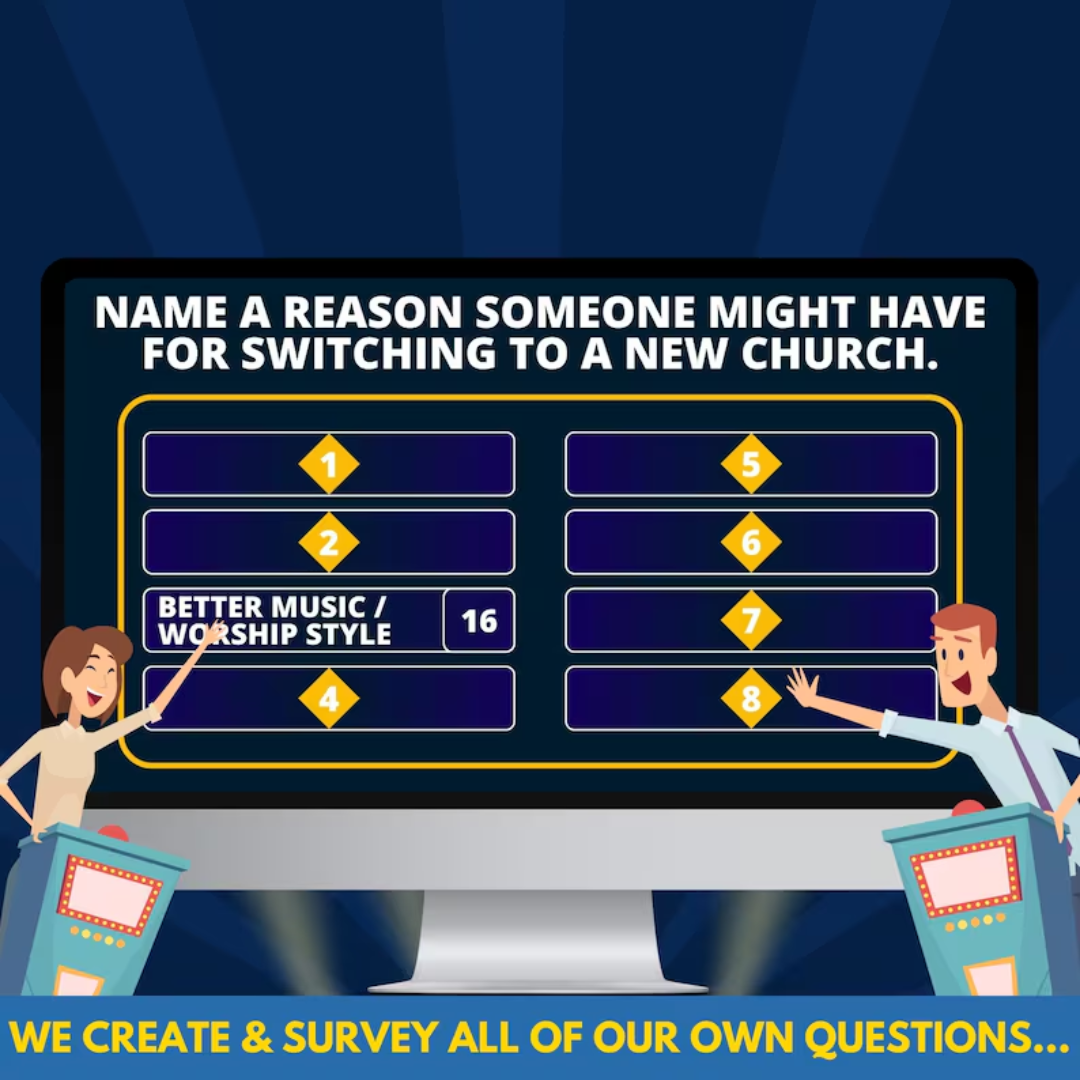 Friendly Feud Bible Edition, PowerPoint Game, Church Game, Bible Study, Christian Games, Youth Group Games