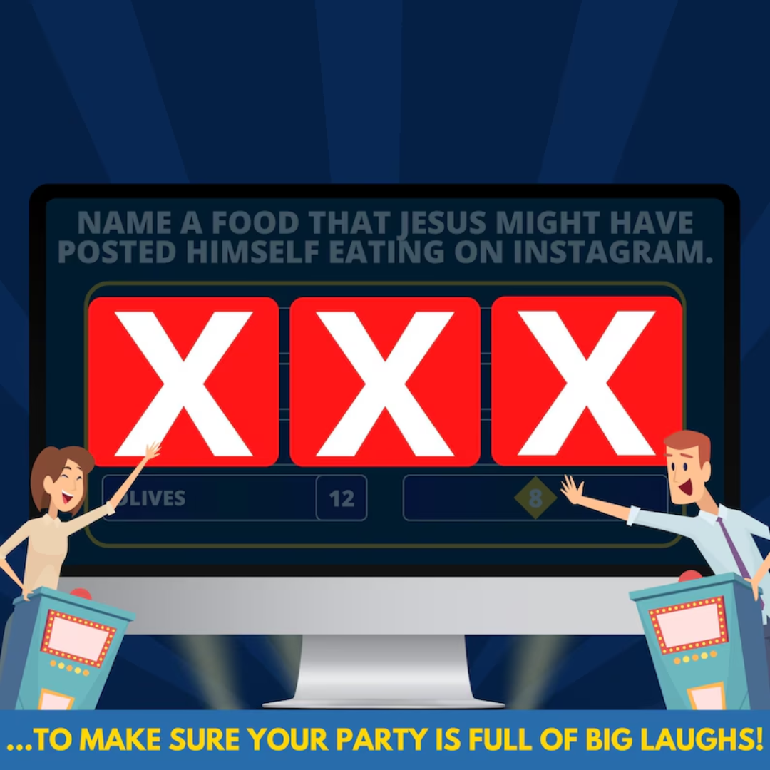 Friendly Feud Bible Edition, PowerPoint Game, Church Game, Bible Study, Christian Games, Youth Group Games