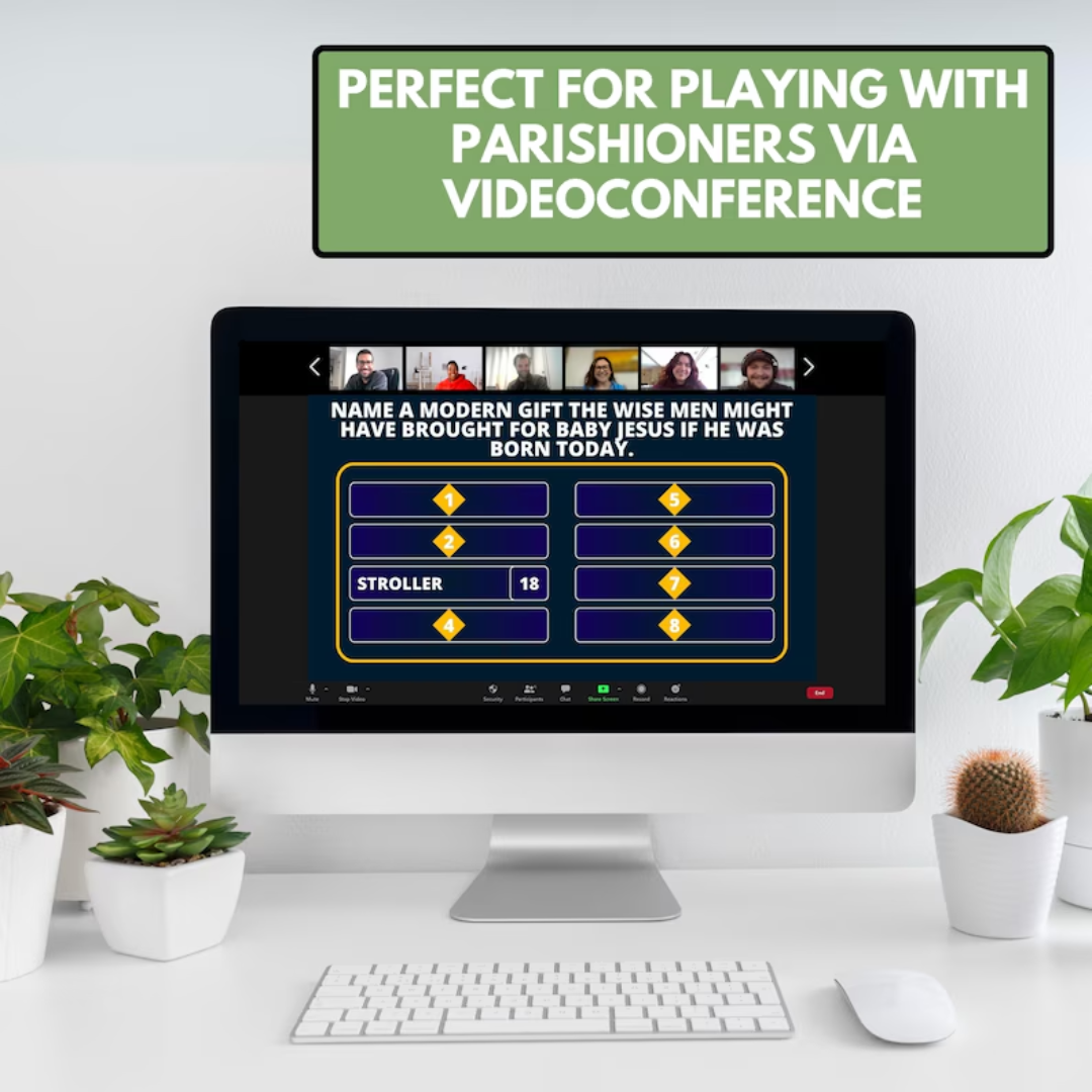 Friendly Feud Bible Edition, PowerPoint Game, Church Game, Bible Study, Christian Games, Youth Group Games