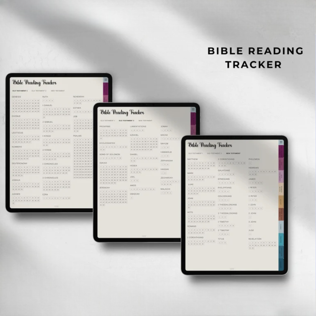 Digital Journaling Bible, Easy to Navigate, Study Templates for Goodnotes & PDF