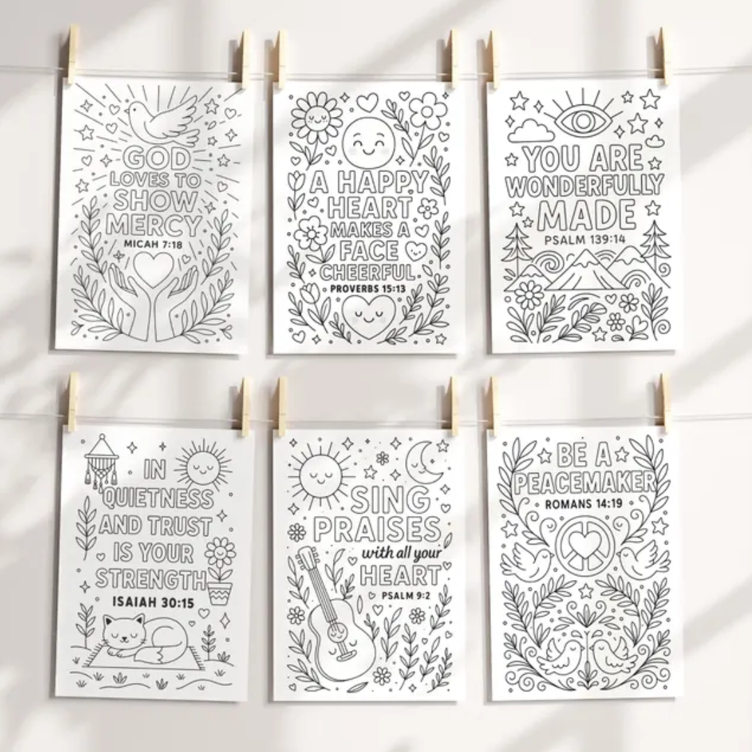 200 Bible Verse Coloring Pages, Digital Download, Scripture Faith Coloring, Christian Printables, Boho Bible Art, Bible Coloring for Kids